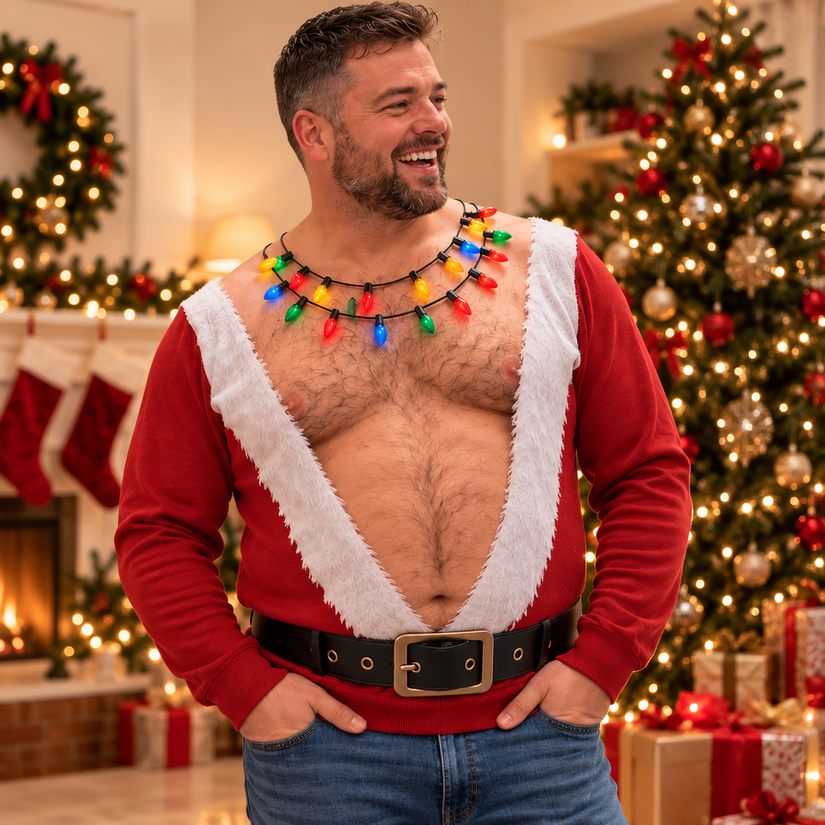 Funny Santa Christmas Sweater