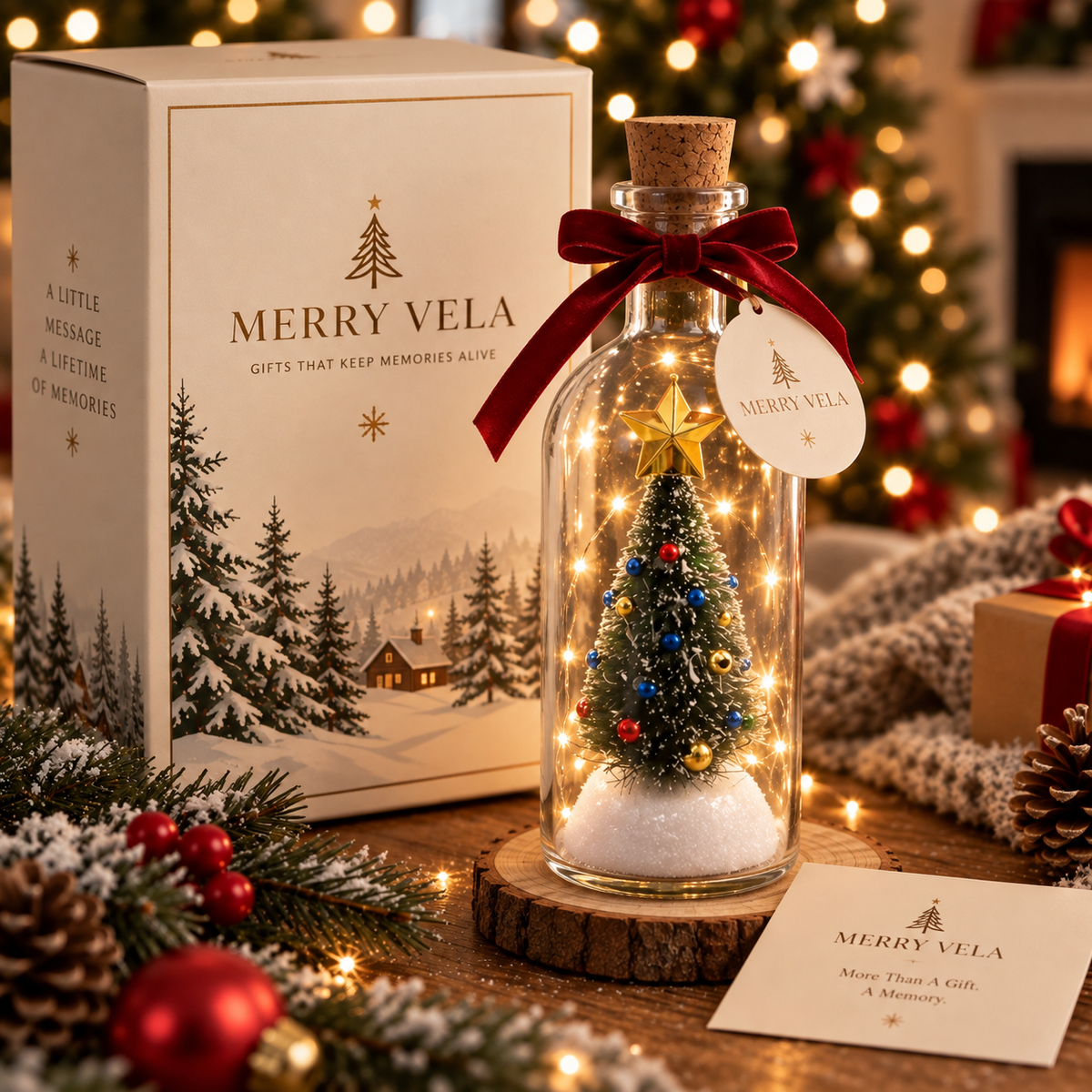 Christmas Message Bottle